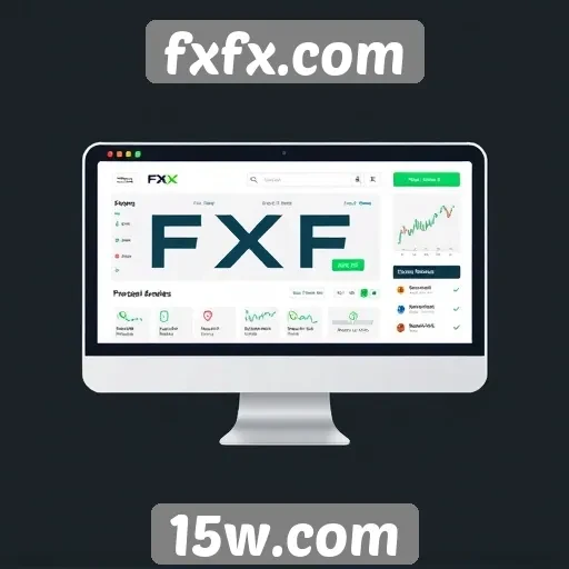 Interface do usuário do fxfx.com é intuitiva